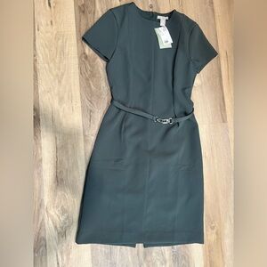 H&M belted shirtdress, NWT, Size S